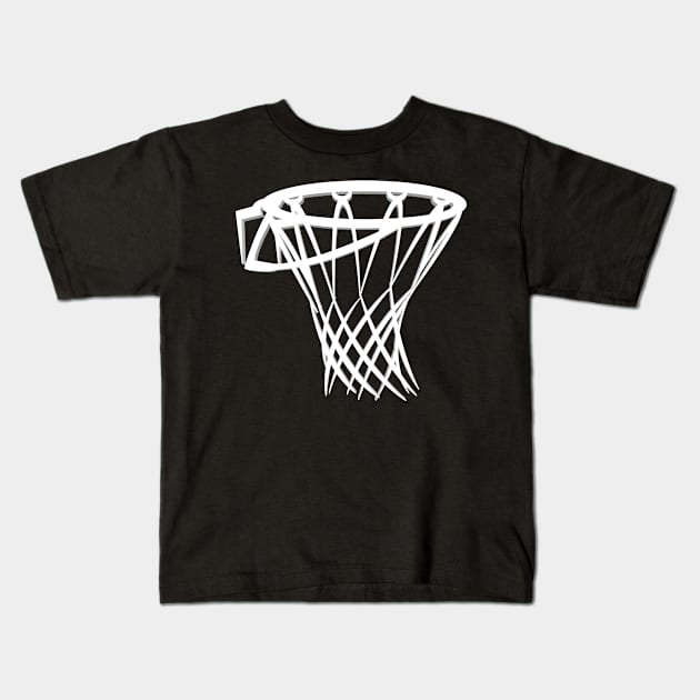 Basketball Basket Kids T-Shirt by FromBerlinGift